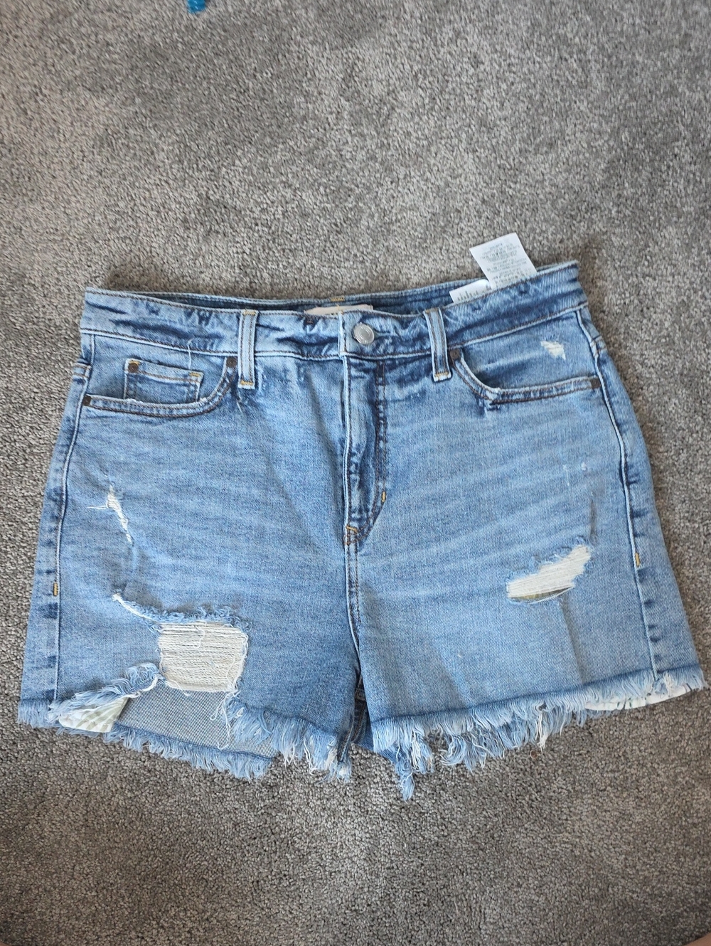 Guess Distressed Denim Shorts